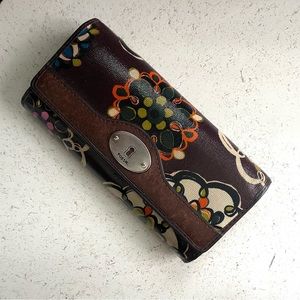 Brown Fossil Wallet